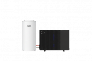 Warmtepomp set met buffervat